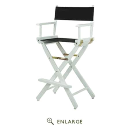 Casual Home 230-02-021-15 30 in. Directors Chair Black Frame with Black Canvas CA627315